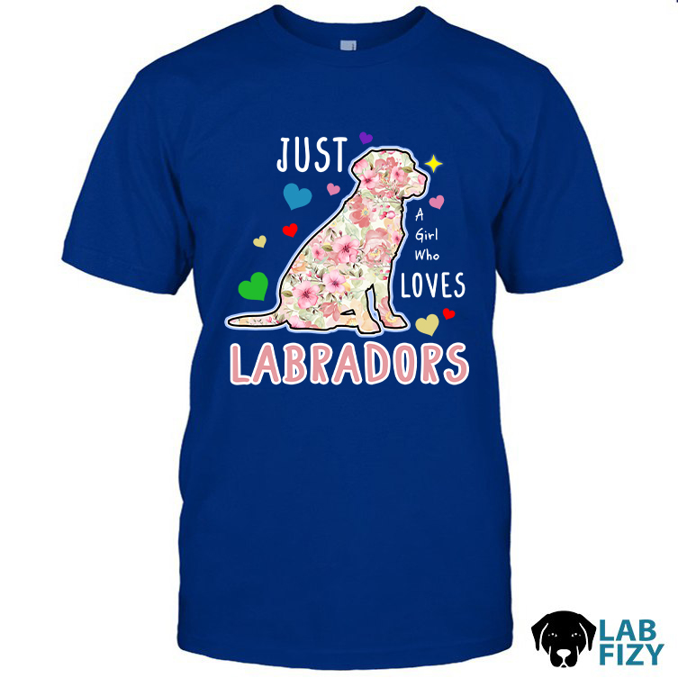 Just A Girl Who Loves Labradors Shirt, Sweatshirt, Hoodie 2 Just A Girl Who Loves Labradors Shirt