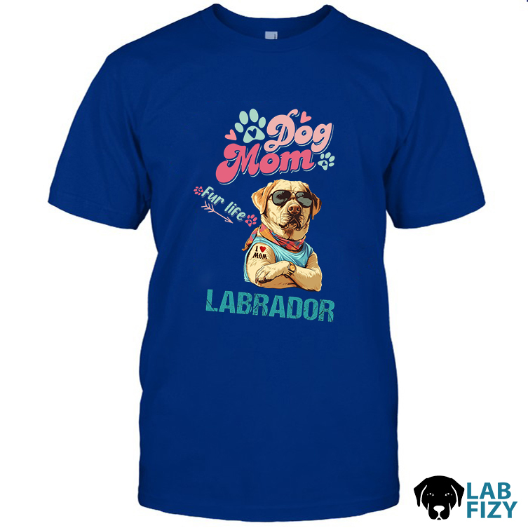 Stay Pawsitive Labrador T-Shirt, Sweatshirt, Hoodie 2 Labrador Dog Mom 2