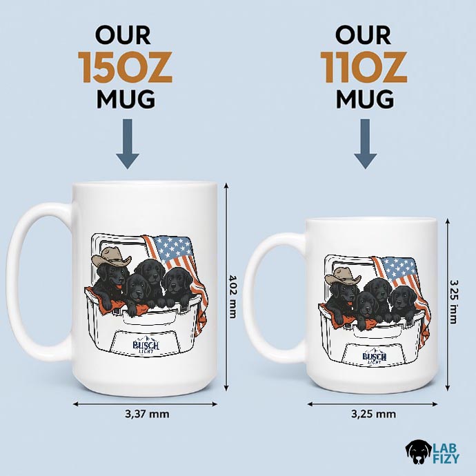 Busch Light Labrador Mug 3 Busch Light Labrador Mug1
