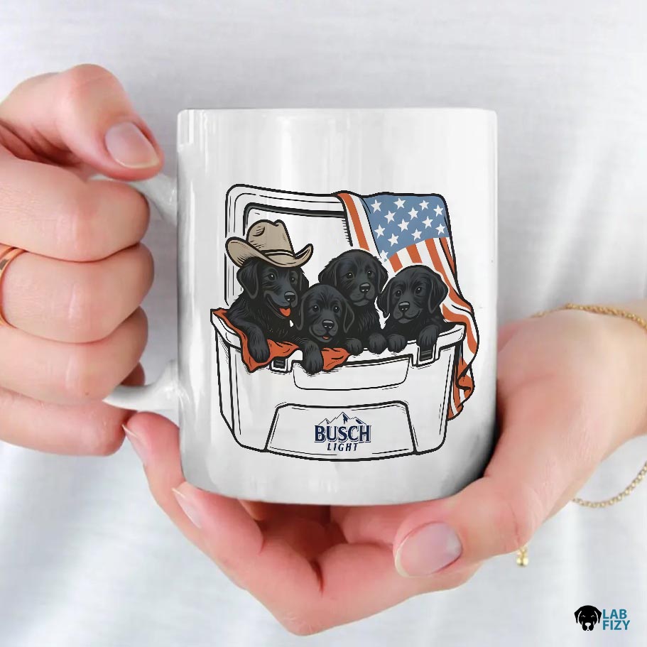 Busch Light Labrador Mug 2 Busch Light Labrador Mug2