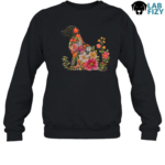 Floral Labrador Dog Sweatshirt