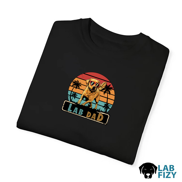 Lab Dad Daddysaurus Shirt, Hoodie, Sweatshirt 6 Lab Dad Daddysaurus Shirt 3