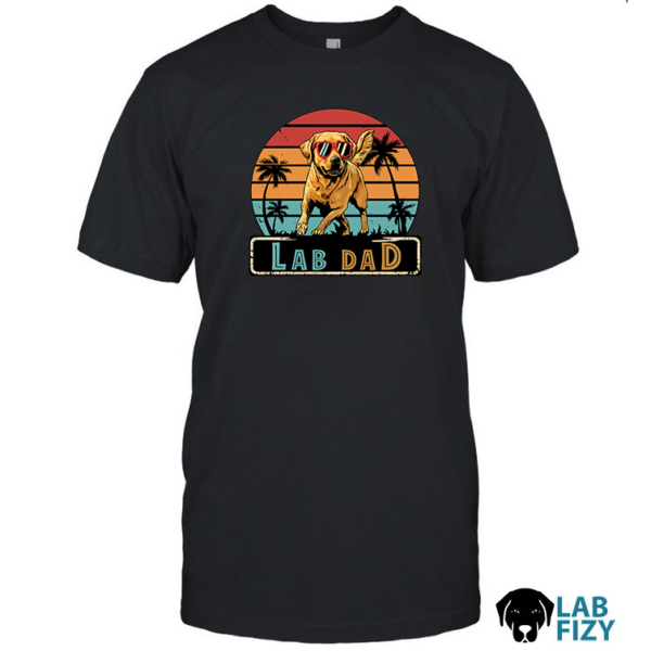 Lab Dad Daddysaurus Shirt