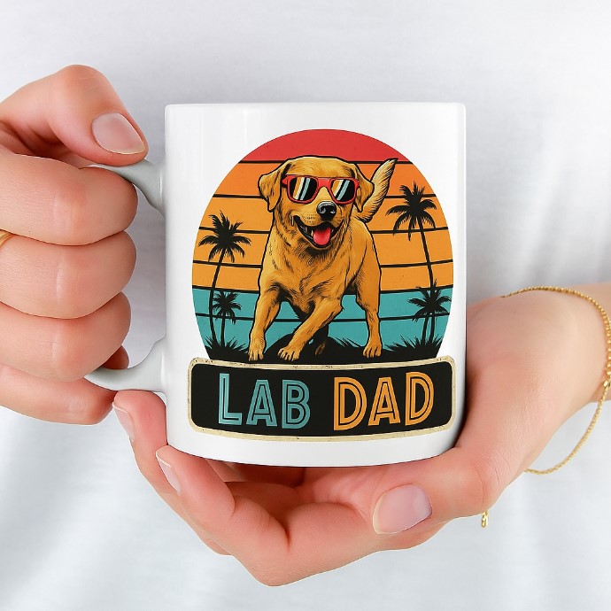 Lab Dad Mug - Gifts For Dad 2 Lab dad mugs1