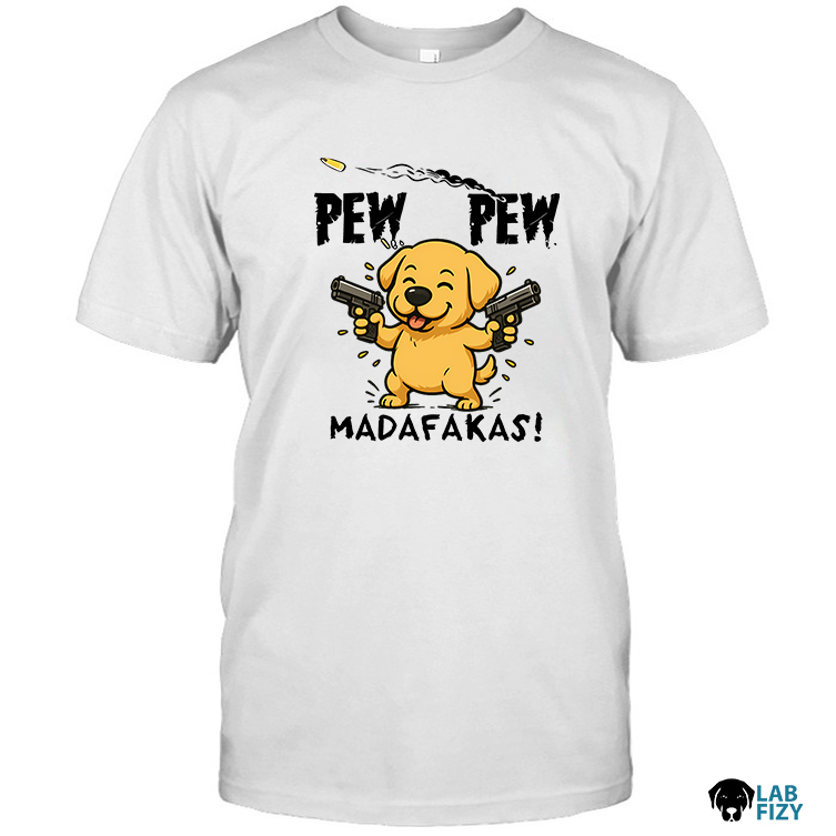 Labrador Pew Pew Madafakas Funny Shirt, Hoodie, Sweatshirt 1 Labrador Pew Pew Madafakas Funny Shirt