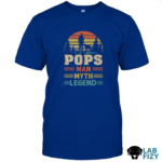 POPS Sunset The Man The Myth The Legend with Labrador Shirt 2