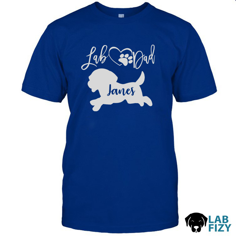 Personalized Lab Dad Shirt, Hoodie, Sweatshirt 2 Personalized Lab Dad Shirt2