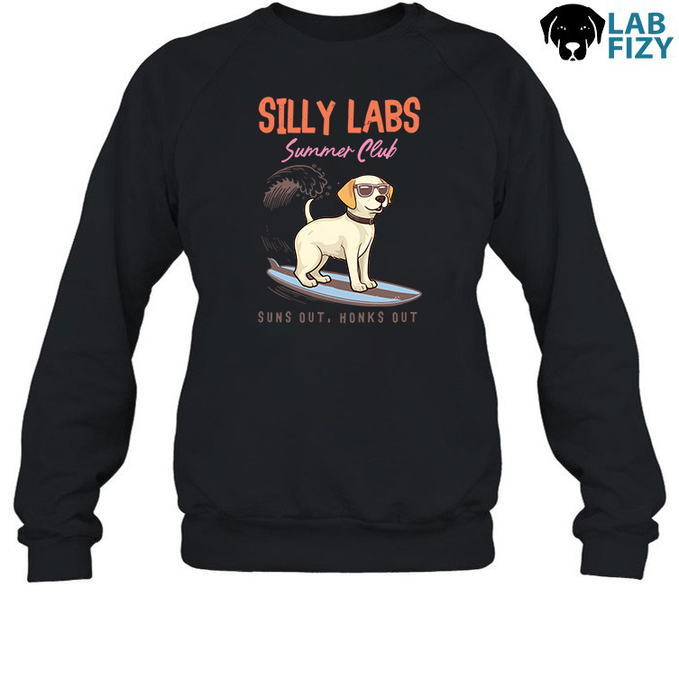 Silly Labrador Dog Summer Club Shirt, Hoodie, Sweatshirt 4 Silly Labrador Dog Summer Club Sweatshirt