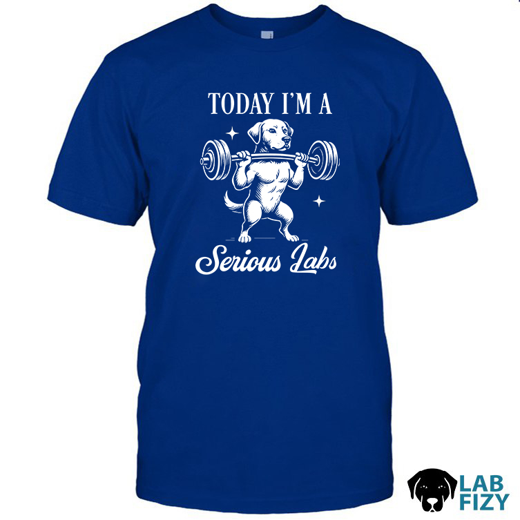 Labrador Friend Shirt, Hoodie, Sweatshirt 4 Today I'm A Serious Labrador T Shirt 1