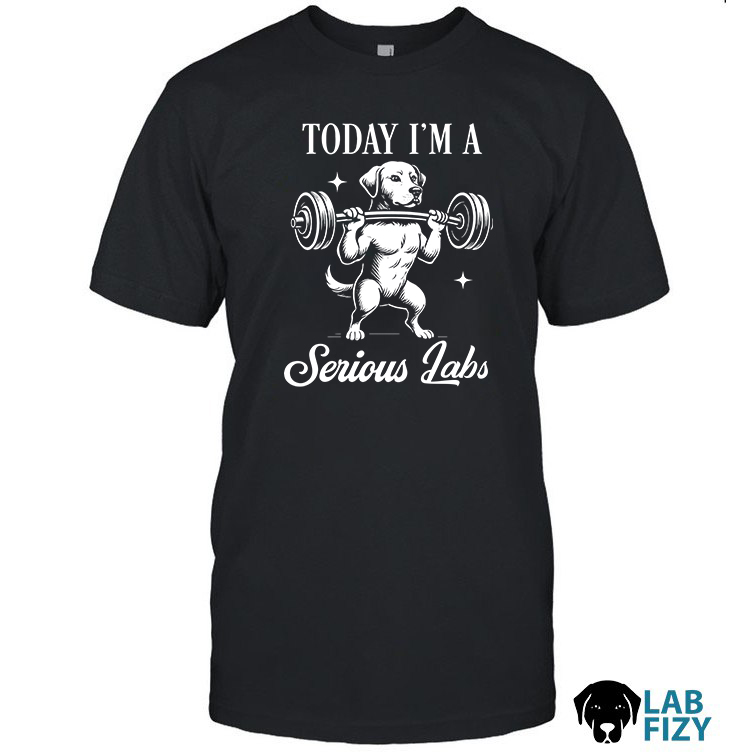 Top 30+ Birthday Gift Ideas For Boyfriend 3 Today I'm A Serious Labrador T Shirt