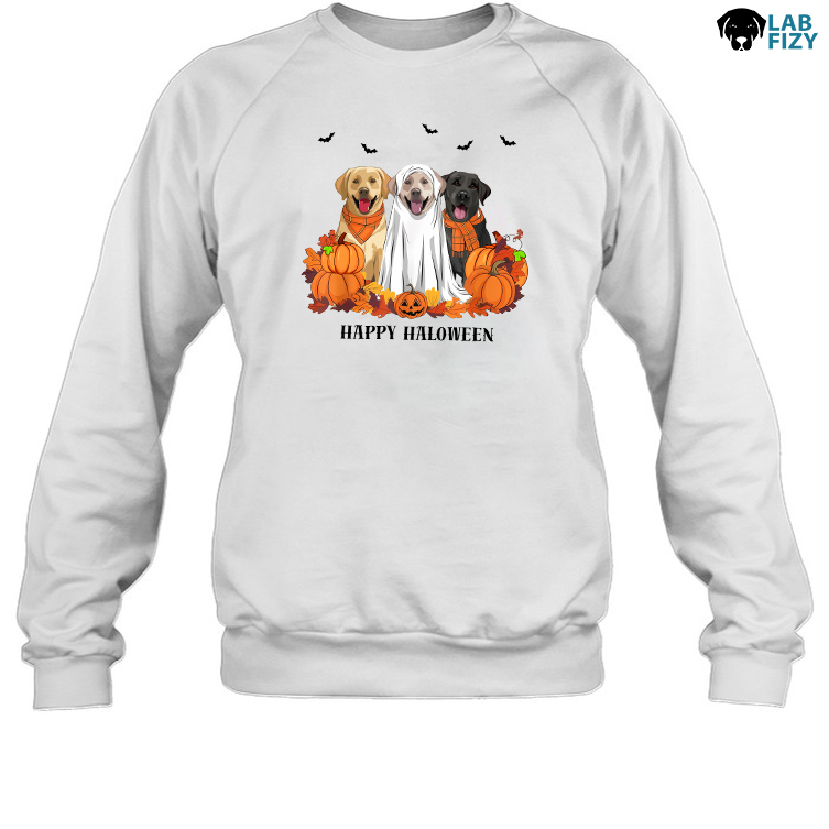 Happy Halloween Labrador Shirt, Hoodie, Sweatshirt 3 happy halloween labrador sweatshirt