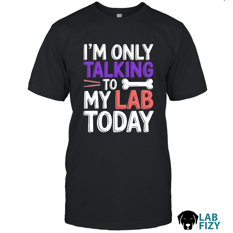 Im Only Talking To My Lab Today Shirt, Hoodie, Sweatshirt 1 im only talking to my lab today