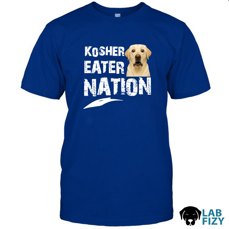 labrador Kosher eater nation shirt 2