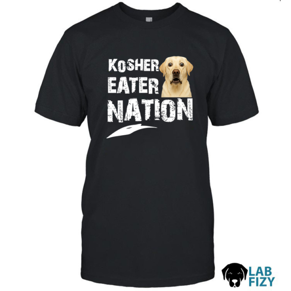 labrador Kosher eater nation shirt