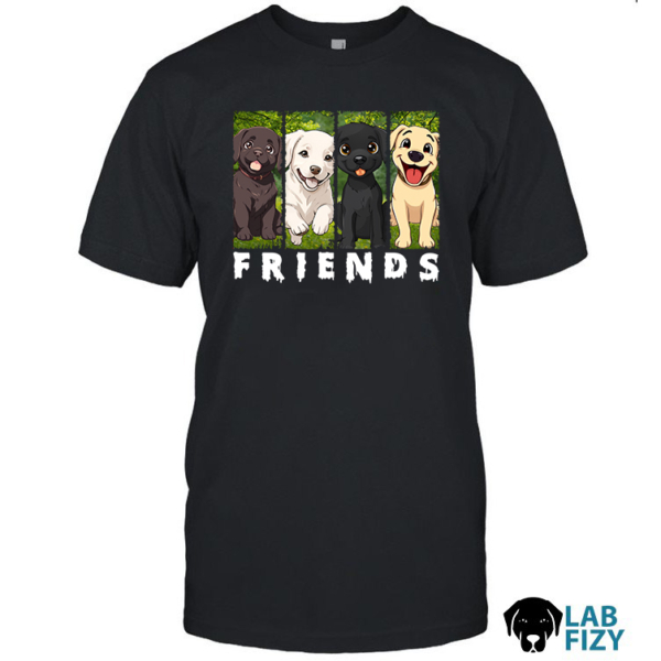 labrador friend shirt