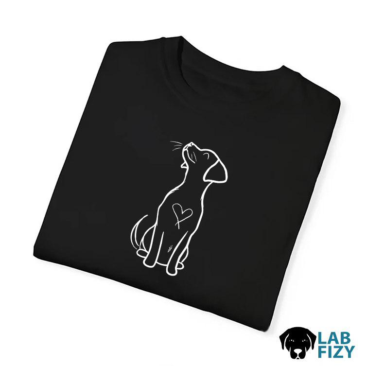 Labrador Heart Shirt, Hoodie, Sweatshirt 5 labrador heart 4