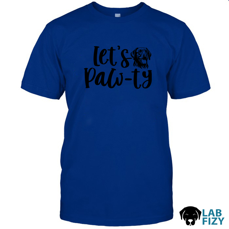 Labrador Lets Pawty Shirt, Hoodie, Sweatshirt 2 labrador lets pawty shirt