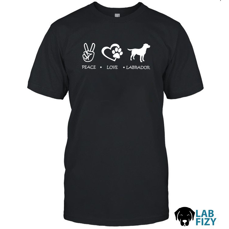 Peace Love Labrador Shirt, Hoodie, Sweatshirt 1 peace love labrador