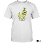 personalized with name pineapple labrador shirt