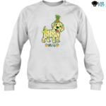 personalized with name pineapple labrador sweatshirt