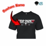 top papa shirt labrador sweatshirt custom