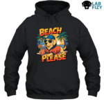 Beach Pleas Labrador Dog Hoodie