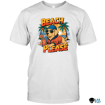 Beach Pleas Labrador Dog Shirt 4