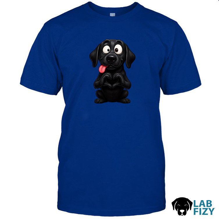 Black Labrador Retriever Heart Hands Shirt, Hoodie, Sweatshirt 3 Black Labrador Retriever Heart Hands Shirt 2