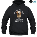 It's Not Dog Hair It's A Labrador Glitter Hoodie