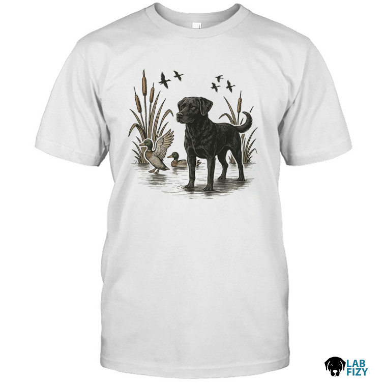 Lab Duck Hunting Shirt, Hoodie, Sweatshirt 7 Lab Duck Hunting Shirt 2
