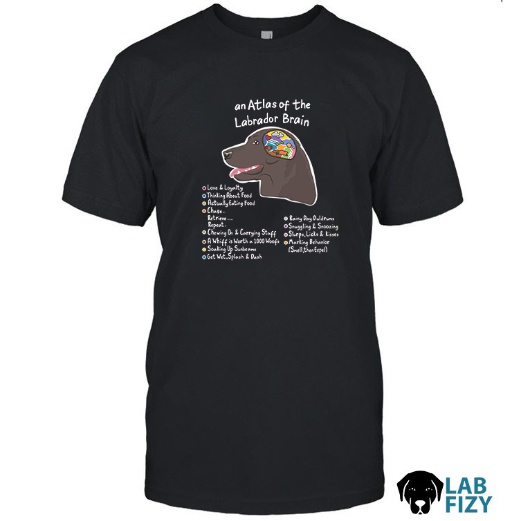 Labrador Brain Dog Enthusiast Quote Shirt, Hoodie, Sweatshirt 1 Labrador Brain Dog Enthusiast Quote Shirt