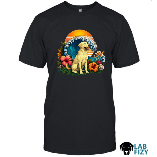 Labrador Dog Beach T Shirt