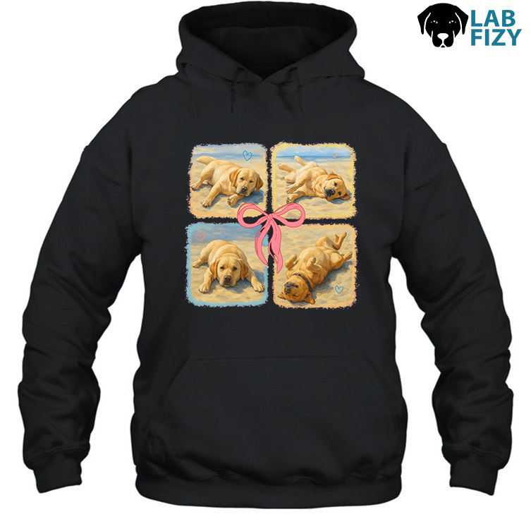 Labrador Dog Lover Coquette Brush Stroke Comfort Color Shirt, Hoodie, Sweatshirt 4 Labrador Dog Lover Coquette Brush Stroke Comfort Color Hoodie