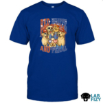 Labrador Dog Red White and Feral Shirt 2