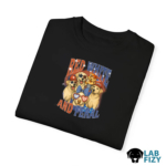 Labrador Dog Red White and Feral Shirt 3