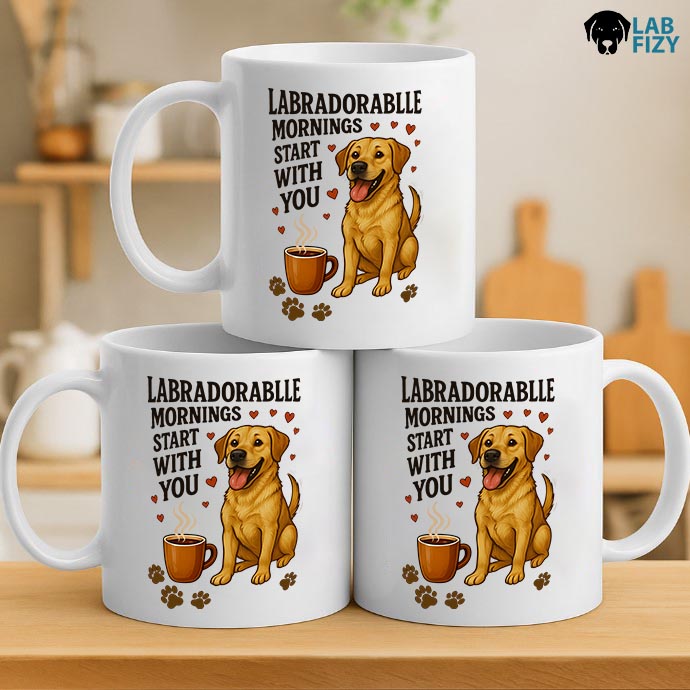 Labradorablle Mornings Start With You Mug 3 Labradorablle Mornings Start With You Mug 2