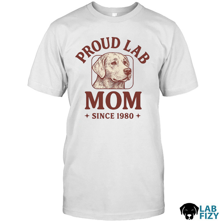 Proud Lab MOM Shirt, Hoodie, Sweatshirt Custom Since 2 Proud Lab Mom shirt 1