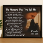 The Moment That You Left Me Lab Poem | Custom Lab Memorial Canvas Print 5 The Moment That You Left Me Lab Poem Canvas 2